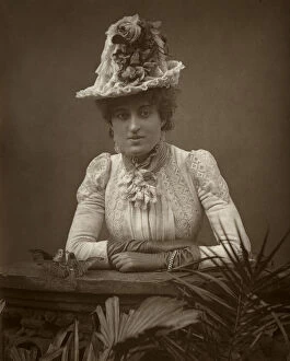 Barraud Gallery: British actress Cissy Grahame in The Pickpocket, 1886. Artist: Barraud