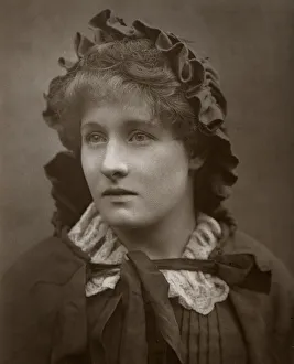 British actress Mary Rorke in The Harbour Lights, 1886. Artist: Barraud