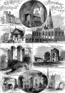 Rotherham Prints: The British Archaeological Association, Sheffield, 1873. Creator: Unknown