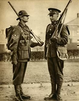 Henry Ewhite Gallery: British Army uniforms, 1933. Creator: Unknown