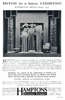 Burlington House Gallery: British Art in Industry Exhibition - Burlington House, January, 1935