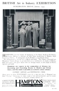 British Art in Industry Exhibition - Burlington House, January, 1935