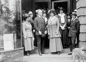 British Commission To U.S. - Admiral De Chair And Group, 1917. Creator: Harris & Ewing. British Commission To U.S. - Admiral De Chair And Group, 1917. Creator: Harris & Ewing