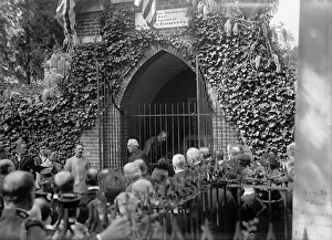 British Commission To U.S. - Balfour, Etc. at Mount Vernon, 1917 - Allied Commission For Other... Creator: Harris & Ewing. British Commission To U.S. - Balfour, Etc. at Mount Vernon, 1917 - Allied Commission For Other