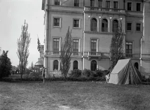 British Commission To U.S. - Residence of Breckinridge Long (Formerly Mcveagh Residence)... 1917. Creator: Harris & Ewing. British Commission To U.S. - Residence of Breckinridge Long (Formerly Mcveagh Residence)... 1917