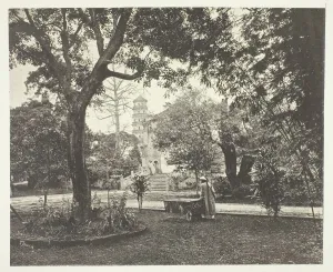 Canton Prints: The British Consular Yamun, Canton, c. 1868. Creator: John Thomson