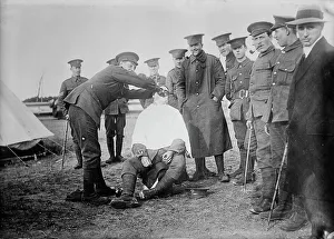 Army Camp Prints: British at Etaples, France, Feb. 1915. Creator: Bain News Service