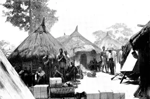 Africans Prints: With the British Expedition from Accra to the Gold Coast Hinterland: refugees