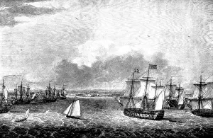 Galleon Prints: British Expedition against Havana