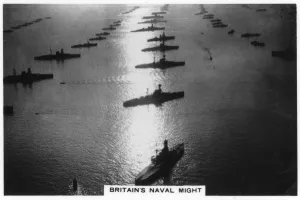 The British fleet at King George Vs jubilee review, Spithead, July 1935, (1937)