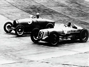 Brooklands Prints: British Grand Prix, Brooklands, Surrey, 1927