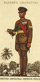Palm Trees Prints: British Honduras Defence Force, 1936. Creator: Unknown