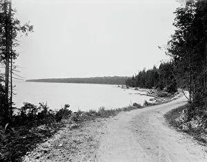 Mackinaw Michigan United States Prints: British Landing, Mackinac Island, between 1880 and 1899. Creator: Unknown