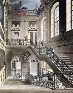 Augustus Charles Prints: British Museum, Holborn, London, 1808. Artist: Augustus Charles Pugin