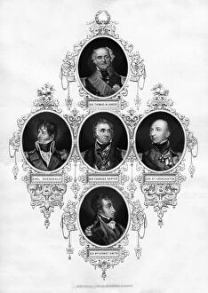 British naval officers, 1837