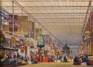 The British Nave at the Great Exhibition of 1851, The Crystal Palace, c1854 The British Nave at the Great Exhibition of 1851, The Crystal Palace, c1854