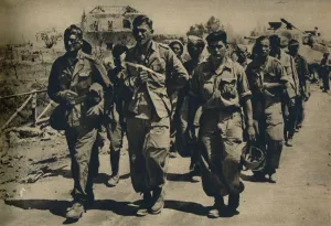 Military Operation Prints: British Paratroops Seized this Bridge, 1943-44