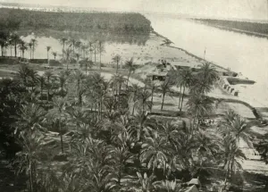 Stanley Macbean Collection: A British Position on the River Tigris, (1919). Creator: Unknown