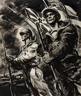 Unity Prints: British sailor and Russian sailor