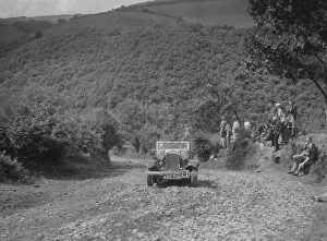 British Salmson competing in the Mid Surrey AC Barnstaple Trial, Beggars Roost, Devon, 1934