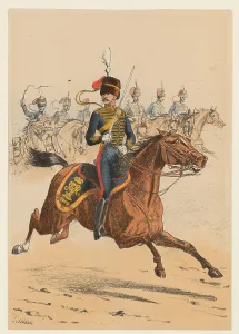 Lacquer Coating Prints: British soldier, 1875-1925. Creator: Richard Simkin