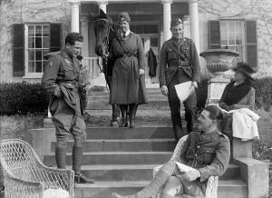 Relaxed Prints: British Soldiers, 1917. Creator: Harris & Ewing