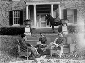 British Soldiers, 1917. Creator: Harris & Ewing. British Soldiers, 1917. Creator: Harris & Ewing
