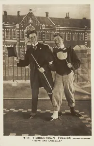 Prisoners Of War Prints: Two British soldiers dressed smartly