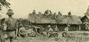 Observing Gallery: British soldiers in East Africa, First World War, c1916, (c1920). Creator: Unknown