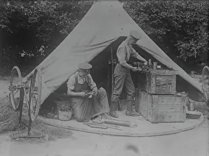 Repair Prints: British training - mechanics, between c1915 and 1918. Creator: Bain News Service