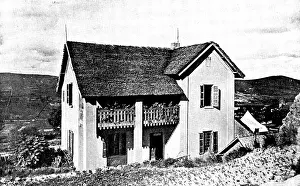 Madagascar Africa Prints: British Vice-Consulate, Antananarivo, Madagascar, 1895. Creator: Unknown