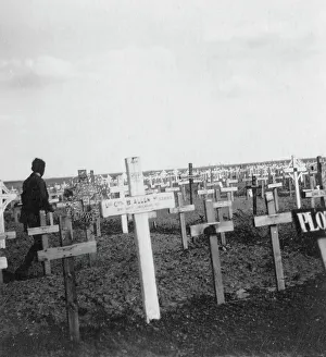 War Grave Prints: British war cemetery, Gouzeaucourt