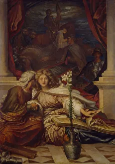 Watts George Frederick Prints: Britomart, 1877-78. Creator: George Frederick Watts