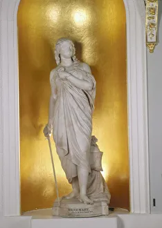 Guildhall Library Art Gallery: Britomartis. 1861. Artist: Edward William Wyon