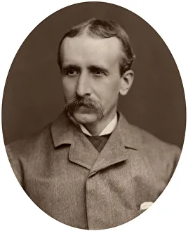 Briton Riviere Gallery: Briton Riviere, artist and Royal Academician, 1882.Artist: Lock & Whitfield