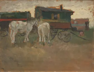 Caravan Prints: From Brittany, 1901. Creator: Frits Thaulow