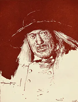 Mortimer Luddington Prints: A Brittany Peasant, c1898. Artist: Mortimer Luddington Menpes
