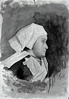 Brittany Peasant Woman, 1884. Creator: Louis Michel Eilshemius