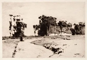 Charles Adams Platt Prints: Brittany Trees, 1885-1887. Creator: Charles Adams Platt (American, 1861-1933)