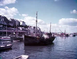 Fishing Boat Prints: Brixham, Devon, c1955. Creator: Arthur Charles Kirby Ware