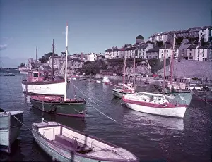 Fishing Boat Prints: Brixham, Devon, c1955. Creator: Arthur Charles Kirby Ware