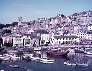 Quai Prints: Brixham, Devon, c1955. Creator: Arthur Charles Kirby Ware