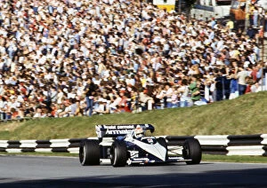 BRM BT52, Nelson Piquet, 1983 Grand Prix of Europe at Brands Hatch. Creator: Unknown