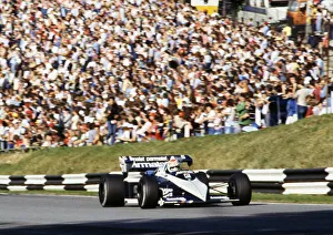 1983 Prints: BRM BT52, Nelson Piquet, 1983 Grand Prix of Europe at Brands Hatch. Creator: Unknown