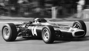BRM P83, Jackie Stewart, 1967 Belgian Grand Prix. Creator: Unknown BRM P83, Jackie Stewart, 1967 Belgian Grand Prix. Creator: Unknown