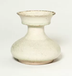 Stoneware Gallery: Broad Pear-Shaped Jar, Tang dynasty (618-907). Creator: Unknown