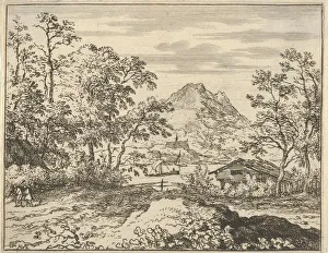 Everdingen Prints: The Broad River, 17th century. Creator: Allart van Everdingen