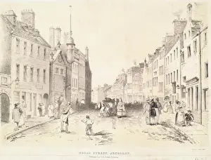 Store Prints: Broad Street, Aberdeen, c1840s. Creator: Unknown
