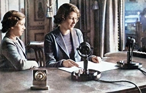 Windsor Margeret Prints: Broadcasting to the Children of the Empire - 13th October