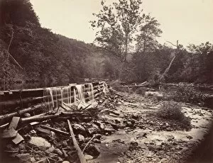 Creek Gallery: Broadhead?s Creek, Delaware Water Gap, 1863. Creator: John Moran